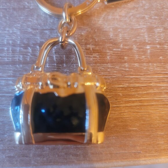 BURBERRY - Gold toned bag charm/keychain.  Brand new. Gift box included. - Picture 3 of 8